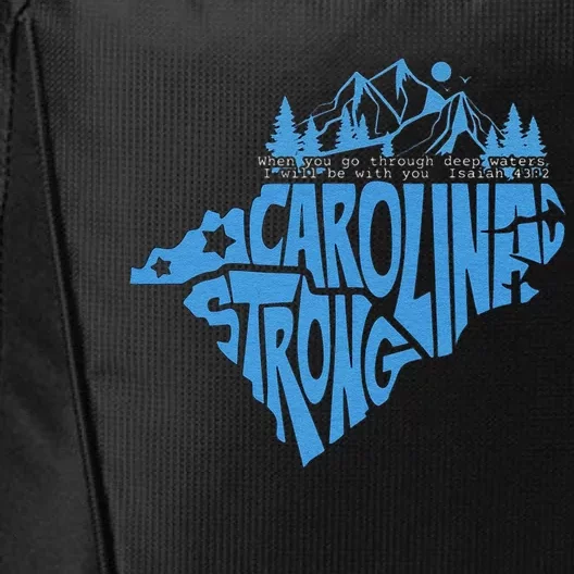 Carolina Strong Hurricane Relief Western Nc City Backpack