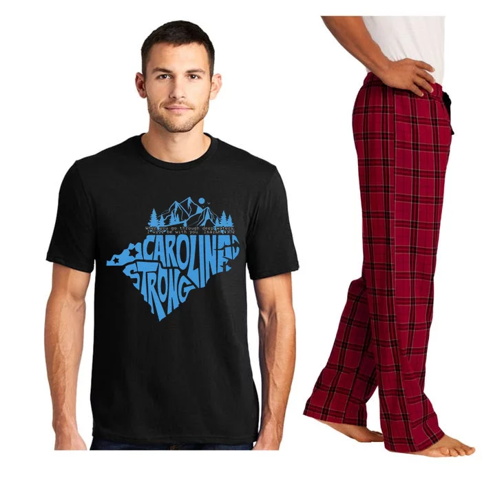 Carolina Strong Hurricane Relief Western Nc Pajama Set