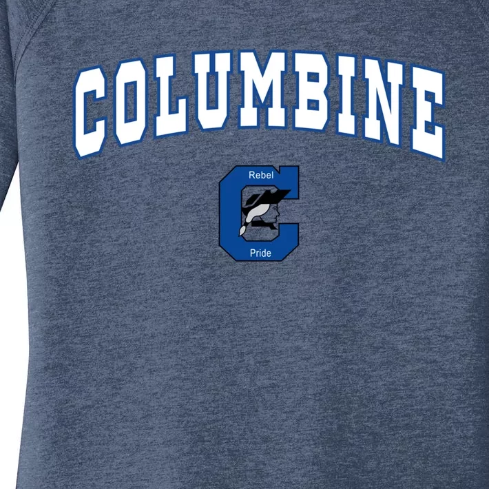 Columbine Senior High School Rebels Meaningful Gift C2 Women's Perfect Tri Tunic Long Sleeve Shirt