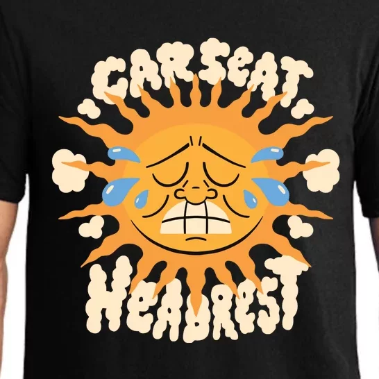 Car Seat Headrest Sun Pajama Set