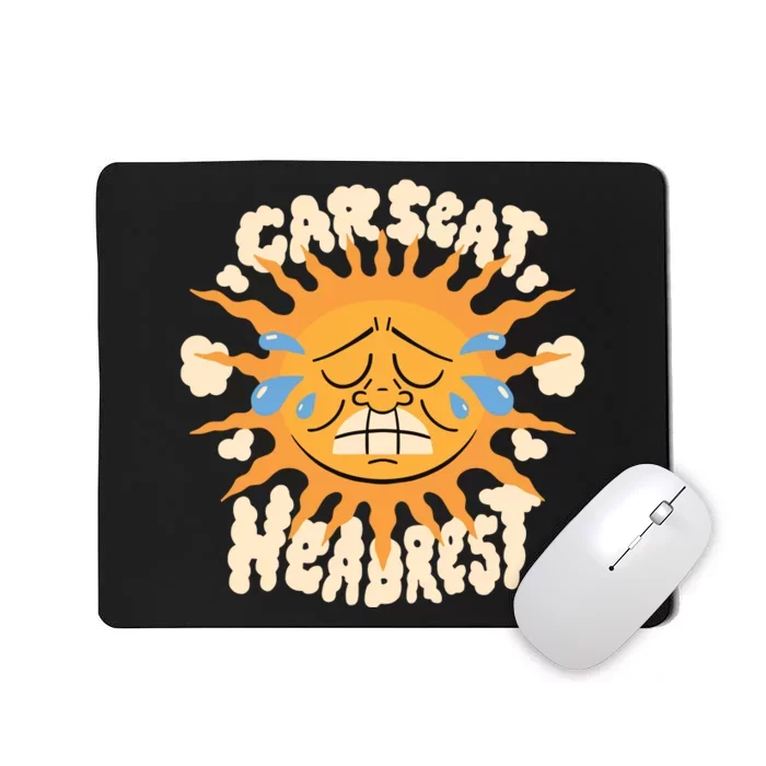 Car Seat Headrest Sun Mousepad