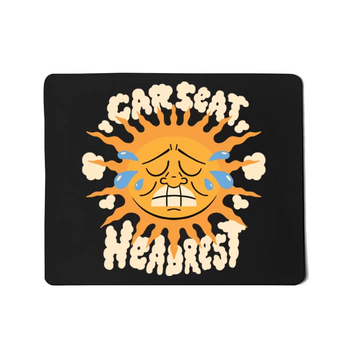 Car Seat Headrest Sun Mousepad