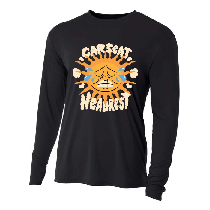 Car Seat Headrest Sun Cooling Performance Long Sleeve Crew