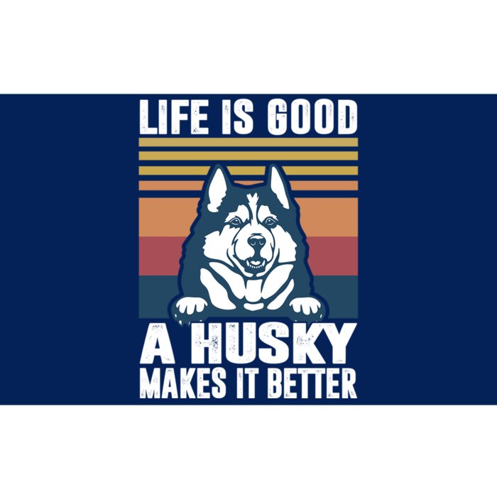 Cute Siberian Husky Gifts For Husky Dog Bumper Sticker