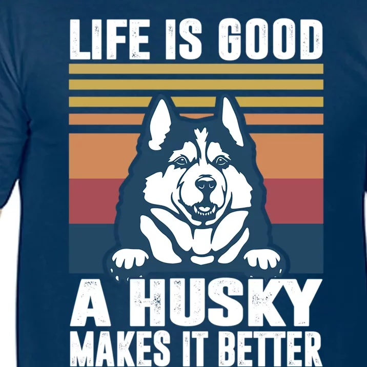 Cute Siberian Husky Gifts For Husky Dog Comfort Colors T-Shirt