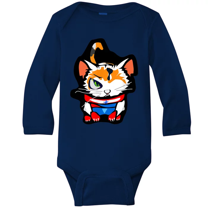 Cera Super Hero Baby Long Sleeve Bodysuit