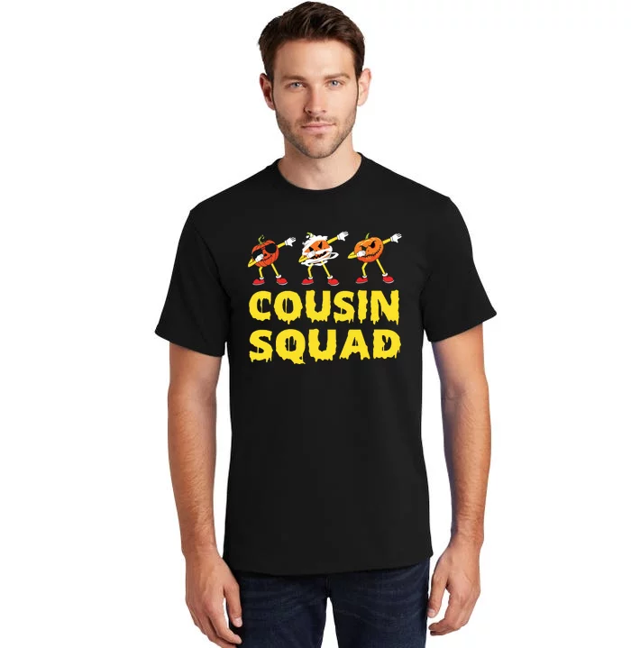 Cousin Squad Halloween Cousin Crew Funny Halloween Pumpkins Tall T-Shirt