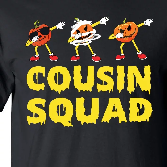 Cousin Squad Halloween Cousin Crew Funny Halloween Pumpkins Tall T-Shirt