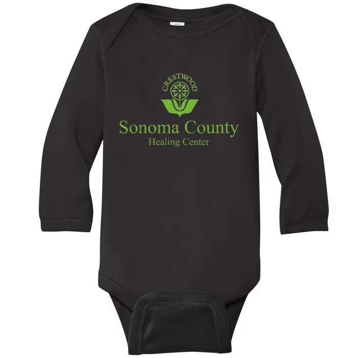 Crestwood Sonoma Healing Center Baby Long Sleeve Bodysuit