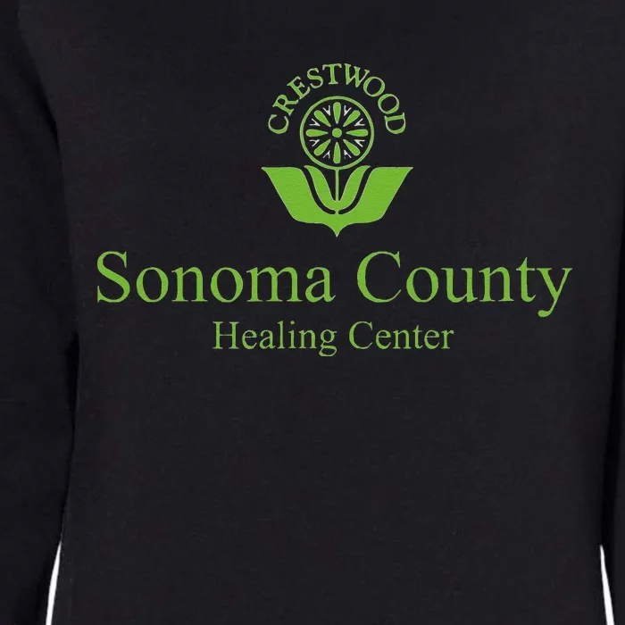 Crestwood Sonoma Healing Center Womens California Wash Sweatshirt