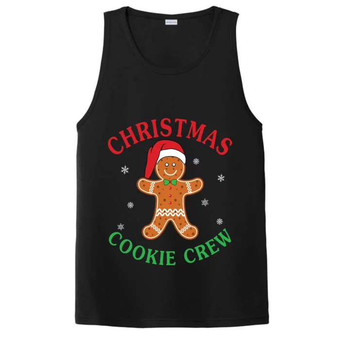 Christmas Santa Hat Gingerbread Cookie Crew Baking Team Cute Gift Performance Tank