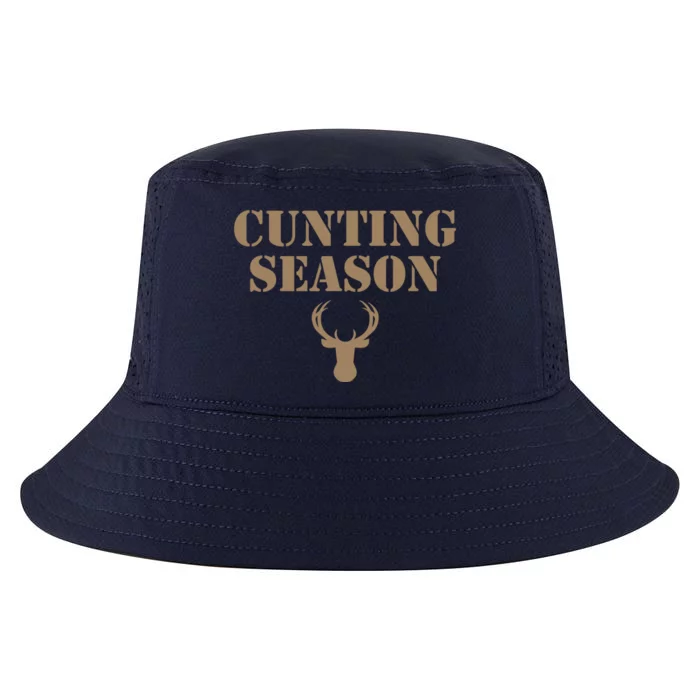 Cunting Season Hunting Season Deer Hunting Cool Comfort Performance Bucket Hat