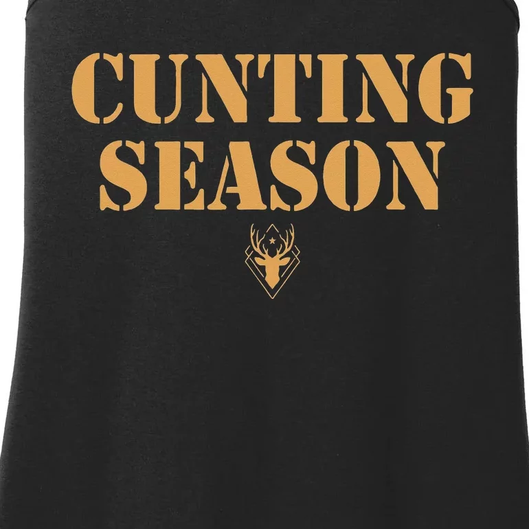 Cunting Season Hunting Counting Season Ladies Essential Tank