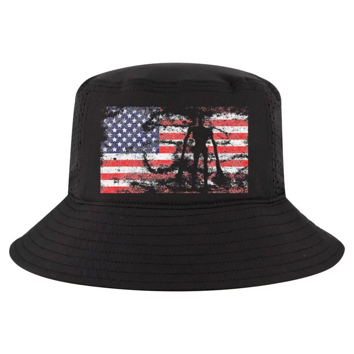 Creepy Siren Head Costume for American 4th Of July Cool Comfort Performance Bucket Hat