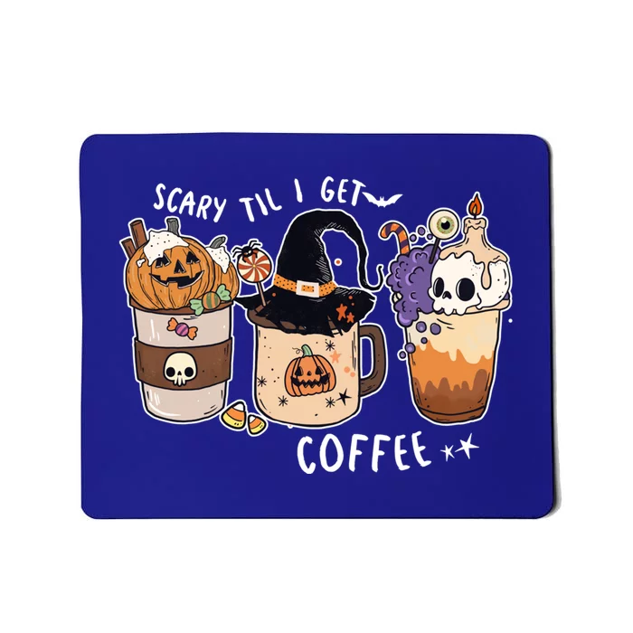 Cute Spooky Halloween Pumpkin S Coffee Gift Mousepad