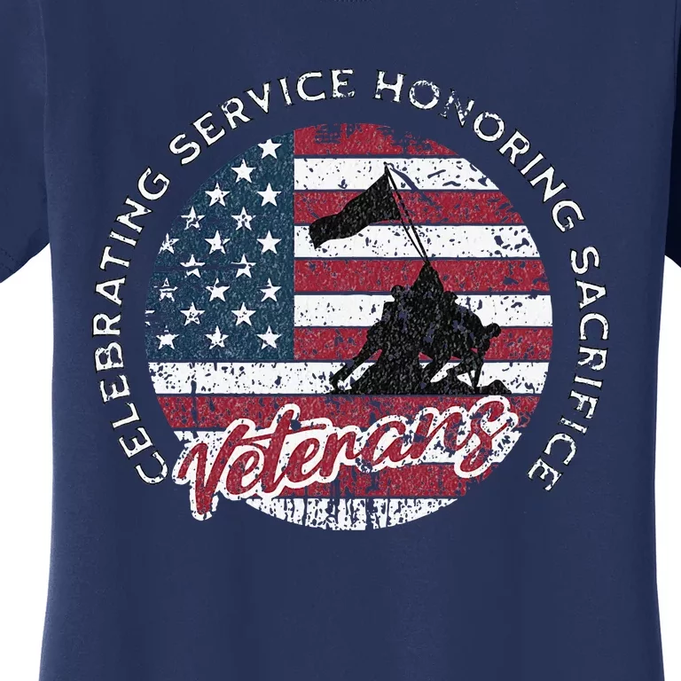 Celebrating Service Honoring Sacrifice Patriot Women's T-Shirt