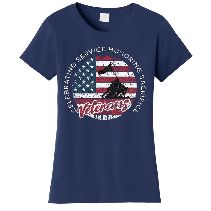 Celebrating Service Honoring Sacrifice Patriot Women's T-Shirt