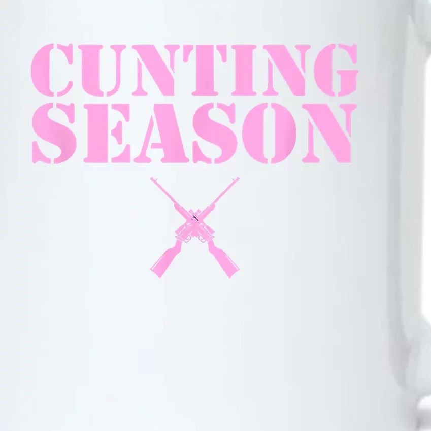 Cunting Season Hunting Counting Season Funny Black Color Changing Mug