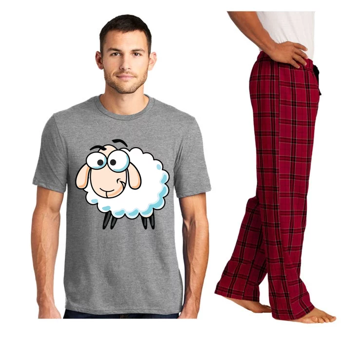 Cute Sheepp Illustration Adorable Sheepp Pajama Set