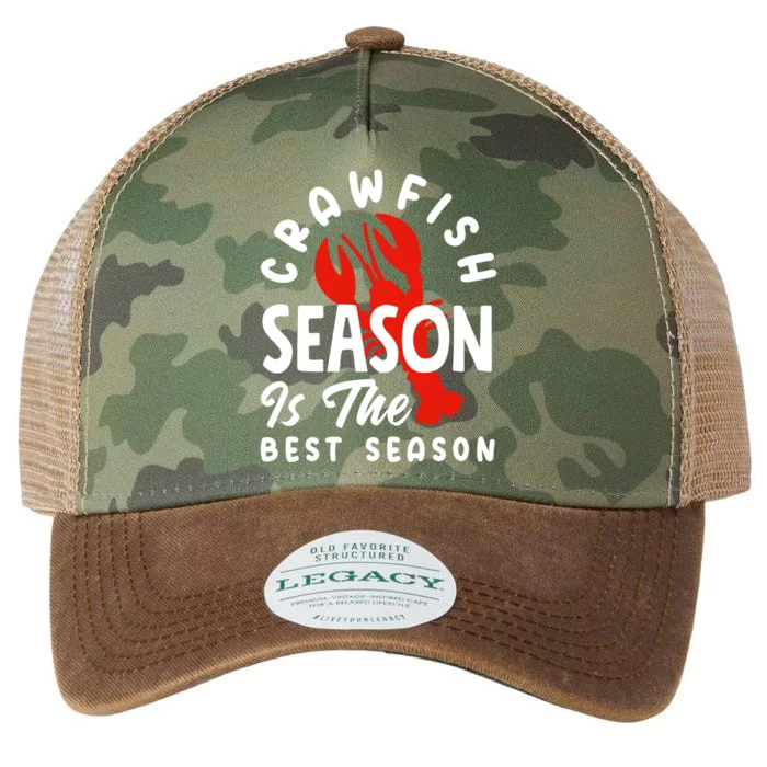 Crawfish Season Is The Best Season Cajunstyle Cool Gift Legacy Tie Dye Trucker Hat