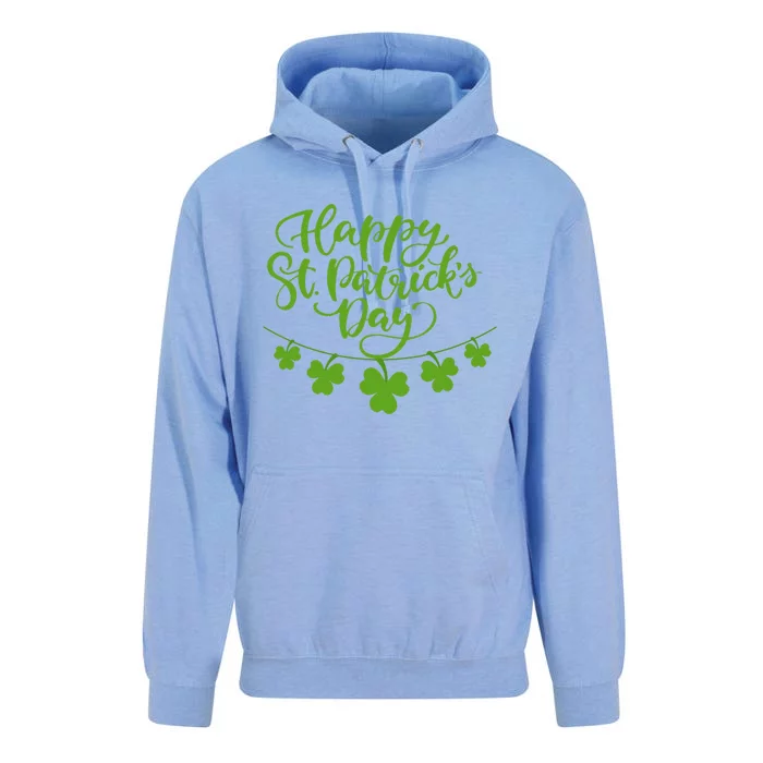 Cool Shamrock Irish Culture Happy St. Patricks Day Women Unisex Surf Hoodie