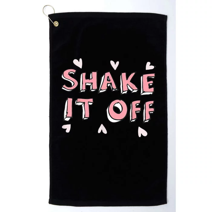 Cute Shake It Platinum Collection Golf Towel