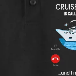 Cruise Ship Is Calling And I Must Go Cruising Dry Zone Grid Performance Polo