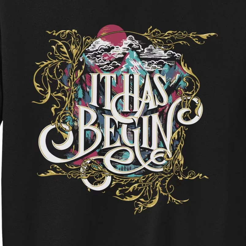 Critrole Shop It Has Begin Tall Sweatshirt