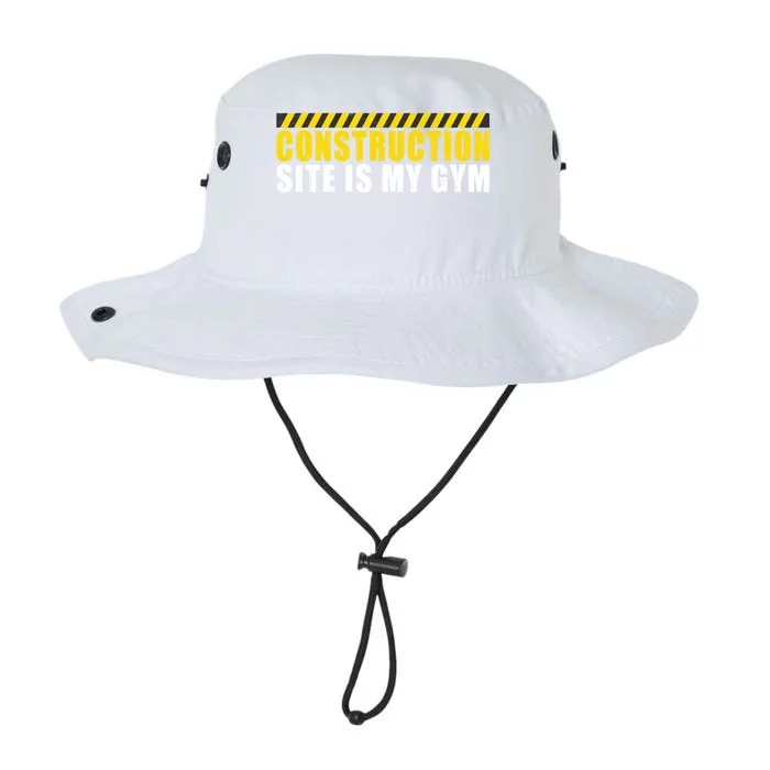 Construction Site Is My Gym Construction Worker Cool Gift Legacy Cool Fit Booney Bucket Hat