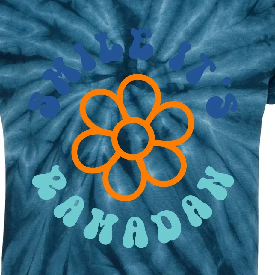 Cool Smile Its Ramadan Kids Tie-Dye T-Shirt