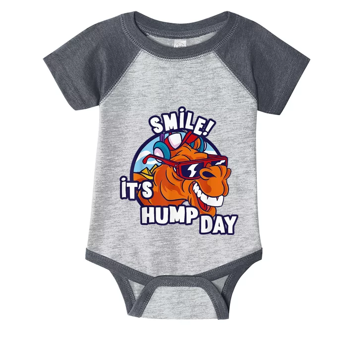 Camel Smile! ItS Hump Day Funny Hump Day Camel Sunglass Infant Baby Jersey Bodysuit