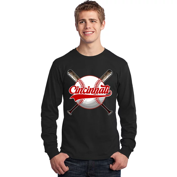 Cincinnati Souvenir I Love Cincinnati Long Sleeve Shirt