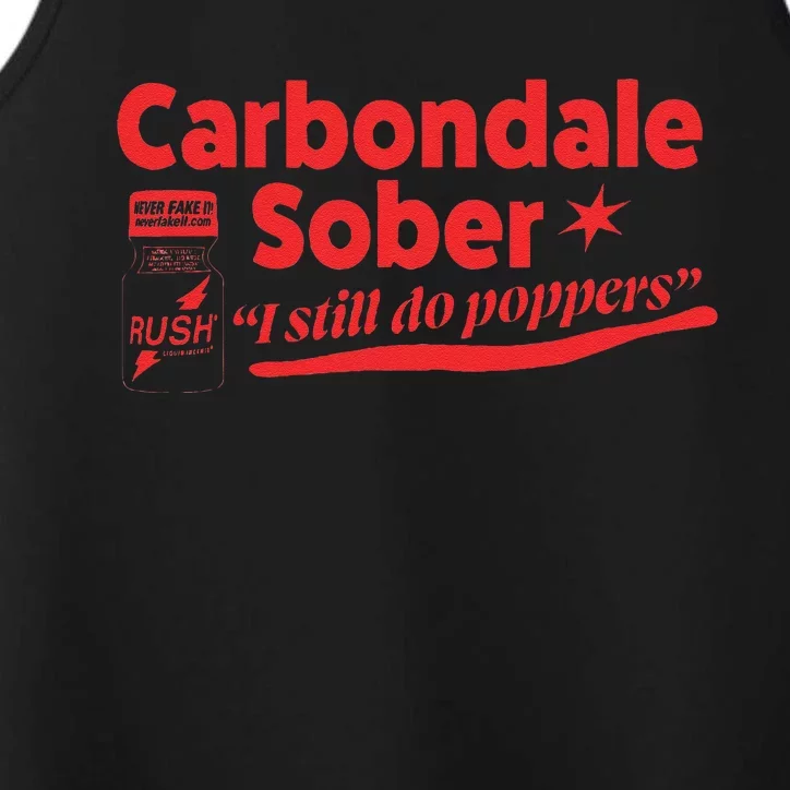 Carbondale Sober I Still Do Poppers Rush Gay Queer Lgbtq Performance Tank