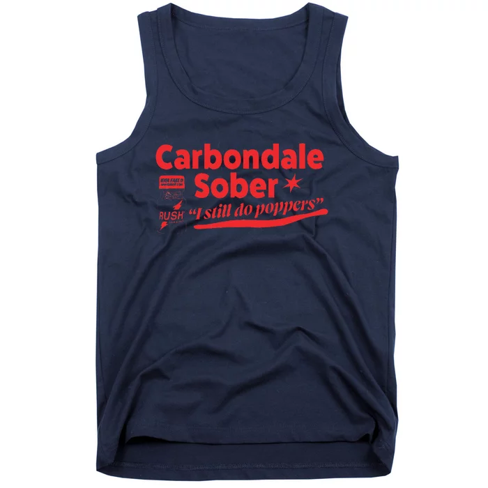 Carbondale Sober I Still Do Poppers Rush Gay Queer Lgbtq Tank Top