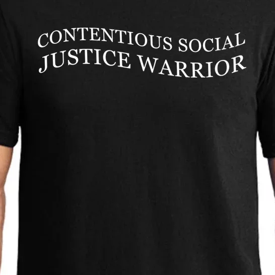 Contentious Social Justice Warrior Cute Gift Pajama Set