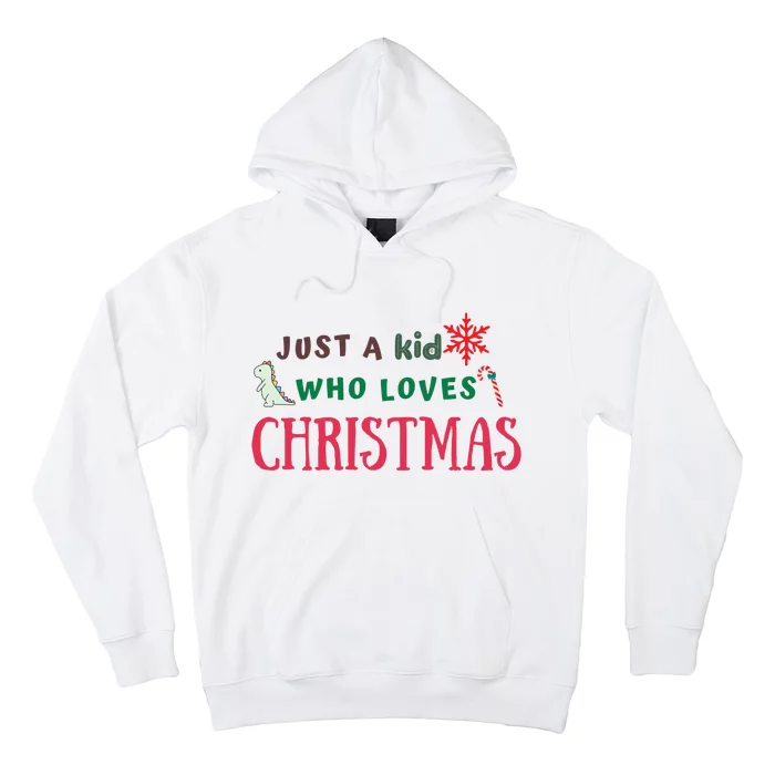 Christmas Sweatshirt Just A Who Loves Christmas Xmas Gift Holiday Top Winter Hoodie