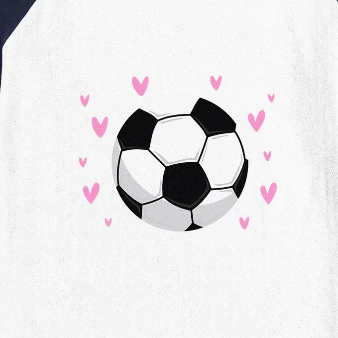 Cute Soccer Just A Girl Who Loves Soccer Baseball Sleeve Shirt