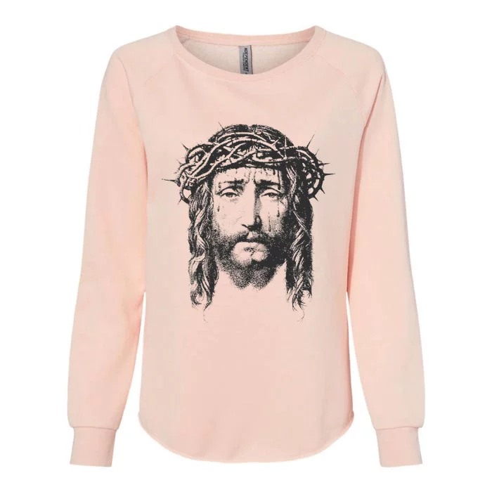 Cj Stroud Jesus Womens California Wash Sweatshirt