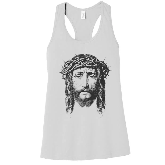 Cj Stroud Jesus Women's Racerback Tank