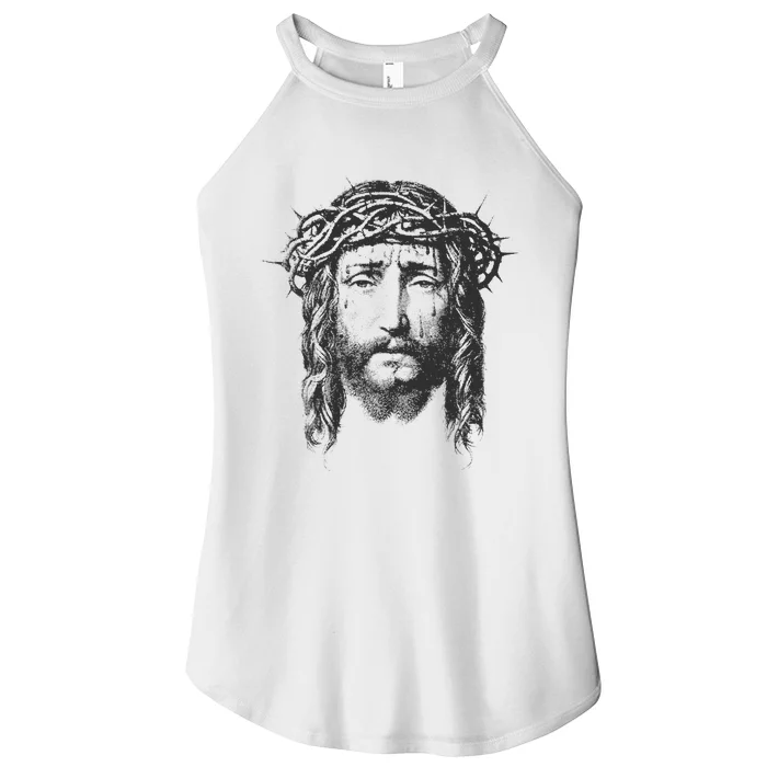 Cj Stroud Jesus Women’s Perfect Tri Rocker Tank