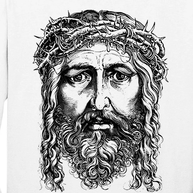 Cj Stroud Jesus Tall Long Sleeve T-Shirt