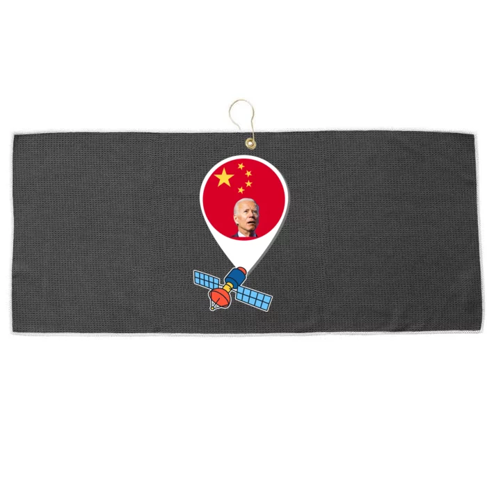 Chinese Spy Joe Biden Balloon Funny Large Microfiber Waffle Golf Towel