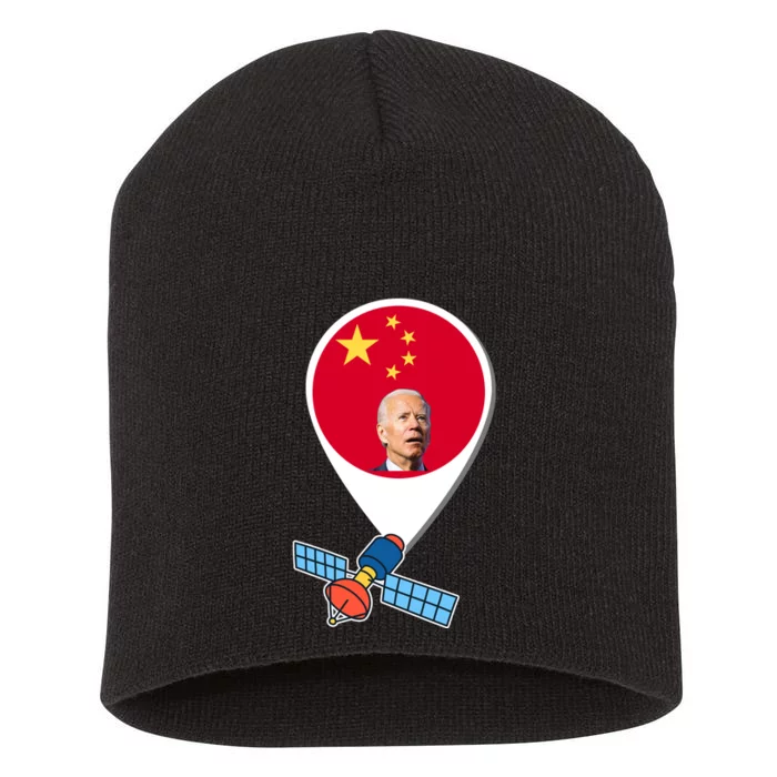 Chinese Spy Joe Biden Balloon Funny Short Acrylic Beanie