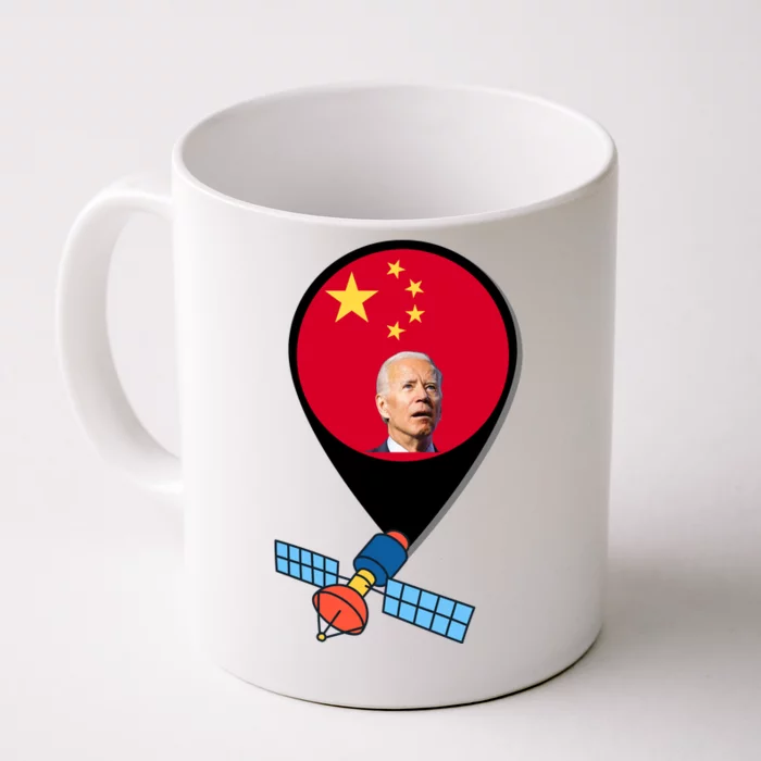 Chinese Spy Joe Biden Balloon Funny Front & Back Coffee Mug