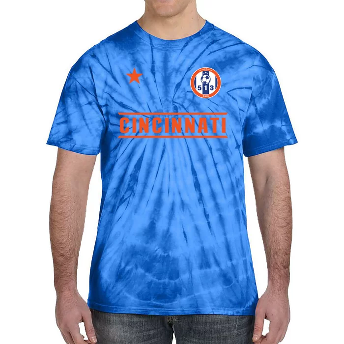 Cincinnati Soccer Jersey 513 Original Royal Design Cute Gift Tie-Dye T-Shirt