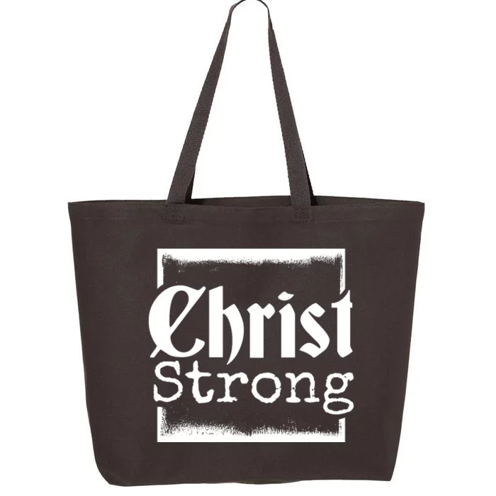 Christ Strong Jesus Lover Gift 25L Jumbo Tote