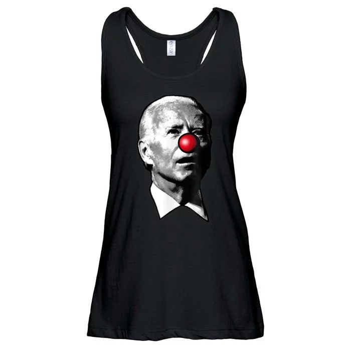 Clown Show Joe Funny Joe Biden Is A Democratic Clown Ladies Essential Flowy Tank