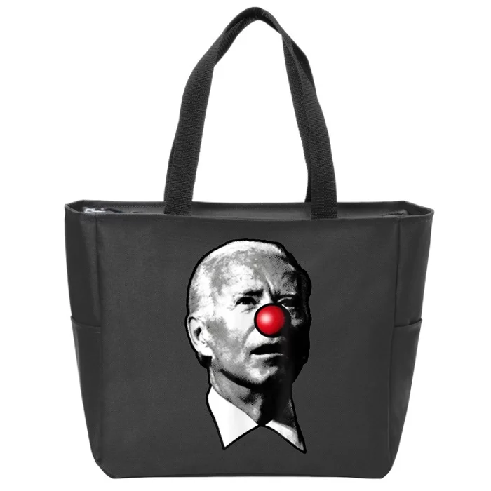 Clown Show Joe Funny Joe Biden Is A Democratic Clown Zip Tote Bag