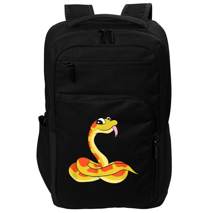 Corn Snake Kids Reptiles Cute Corn Snake Impact Tech Backpack