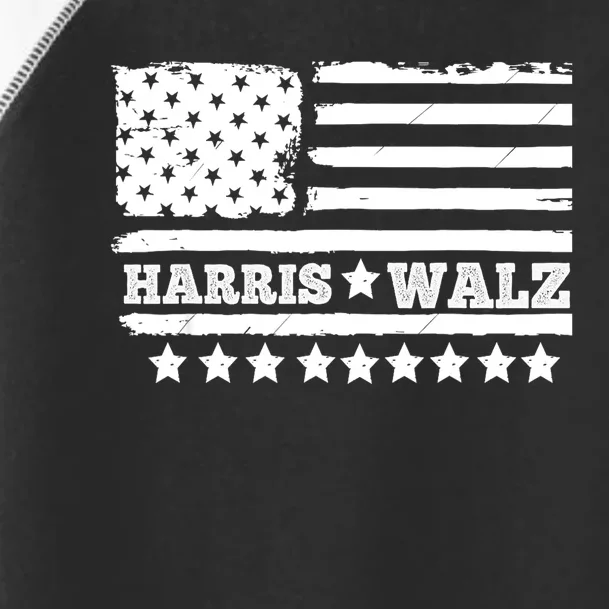 Campaign Support Kamala Harris Tim Walz Waltz Gift Toddler Fine Jersey T-Shirt